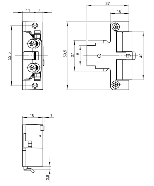 Sicherheitstüröffner ET30
